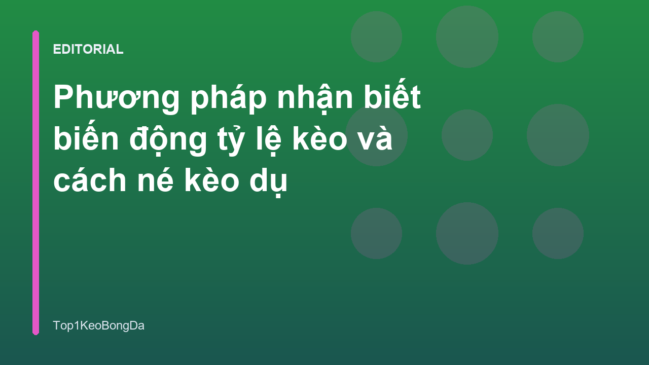 Biểu đồ biến động tỷ lệ kèo bóng đá